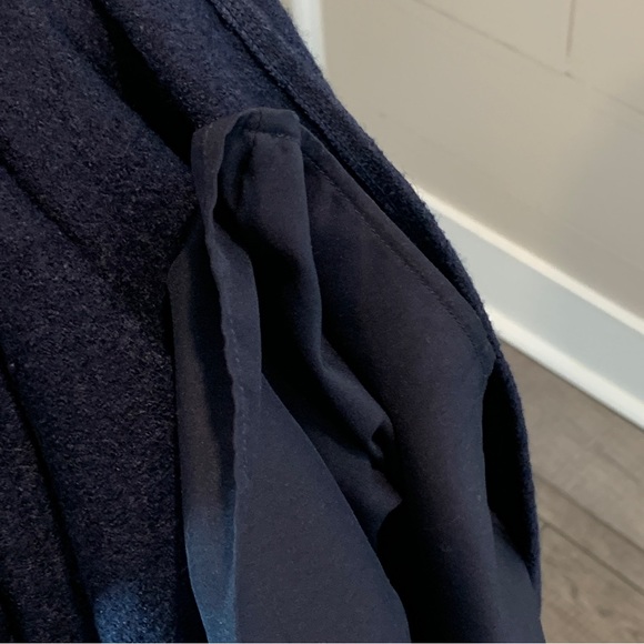 Banana Republic Wool Blend Off Shoulder Bell Sleeve Wool Top - Large - Picture 9 of 9